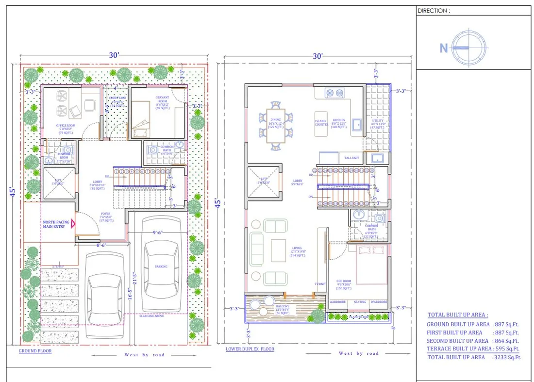 Terra Vista floor plan option 1