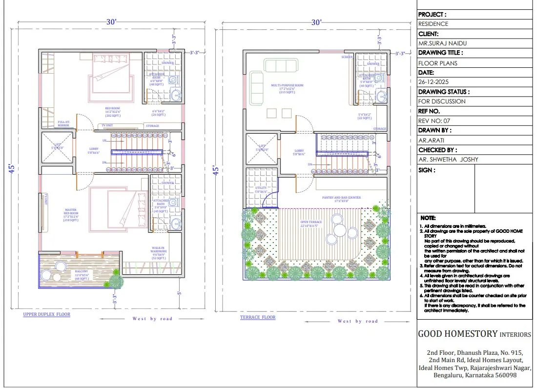 Terra Vista floor plan option 2