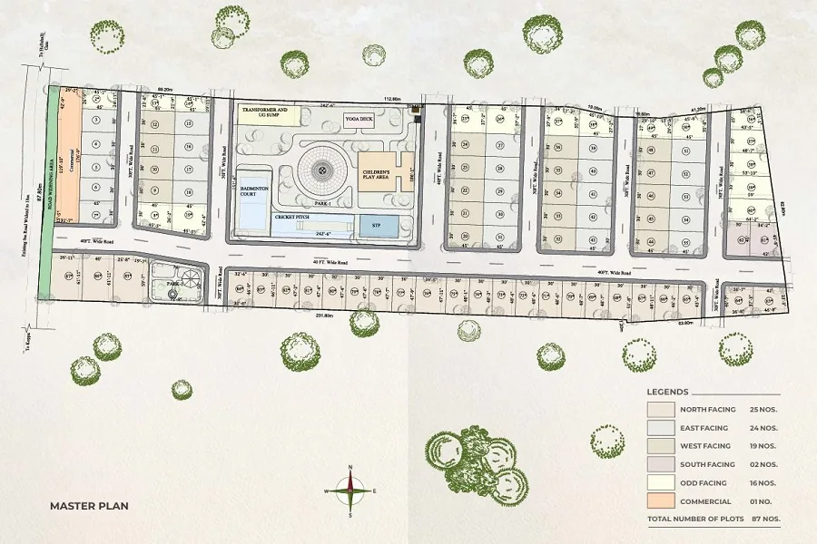 Terra Vista site plan